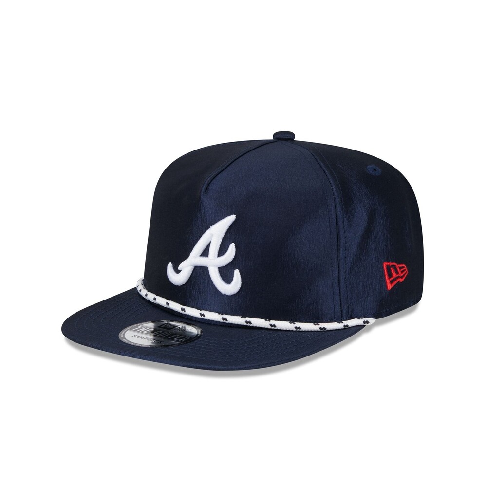New Era Atlanta Braves Team Rope Golfer Hat - One Size